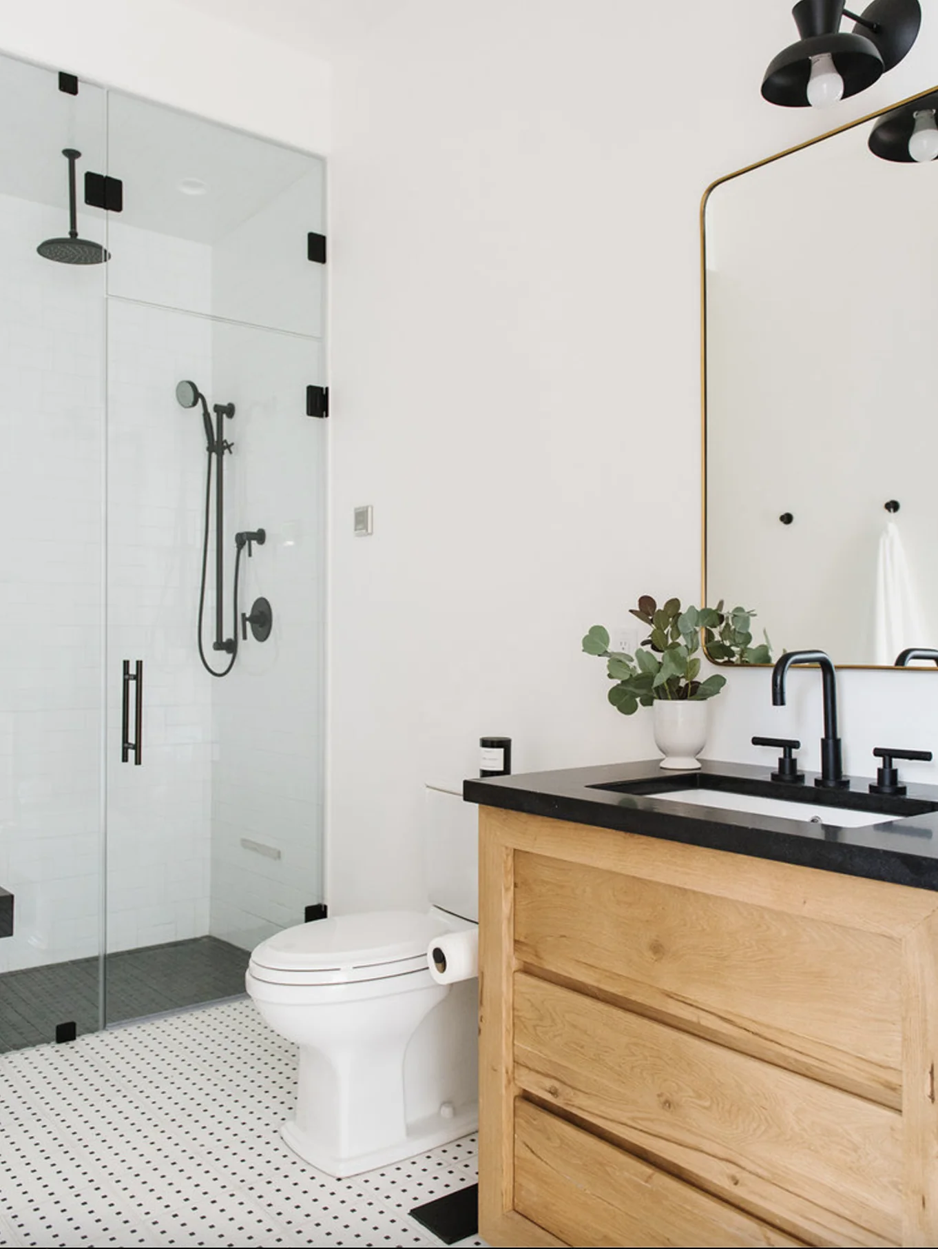 Custom bathroom interior in Northwest Arkansas
